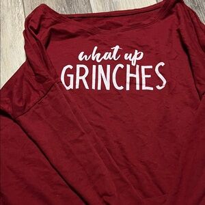 Red Graphic Women's Top